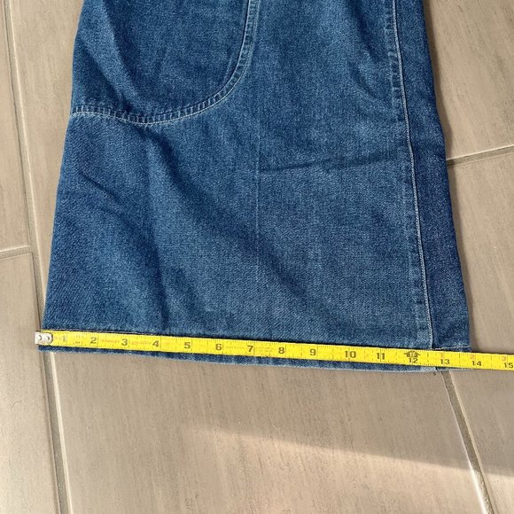 Vintage 90s Auraze for Beau Baker Multi Pocket Wide Leg Jeans - Picture 8 of 8